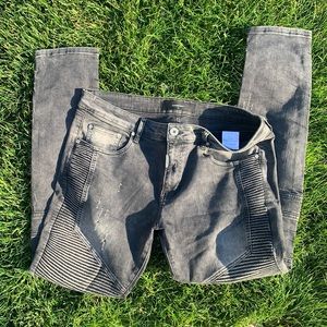 BIKER DENIM - CHARCOAL - REPRESENT